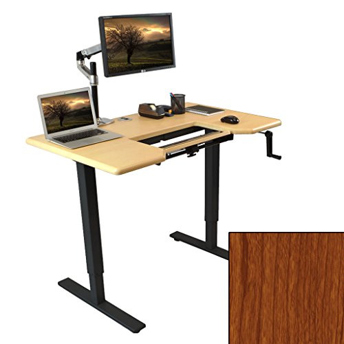 Omega Denali Adjustable Height Standing Desk W Steadytype