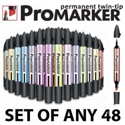 Letraset Promarker Marker Pen Manga Additions Set 1,2,3